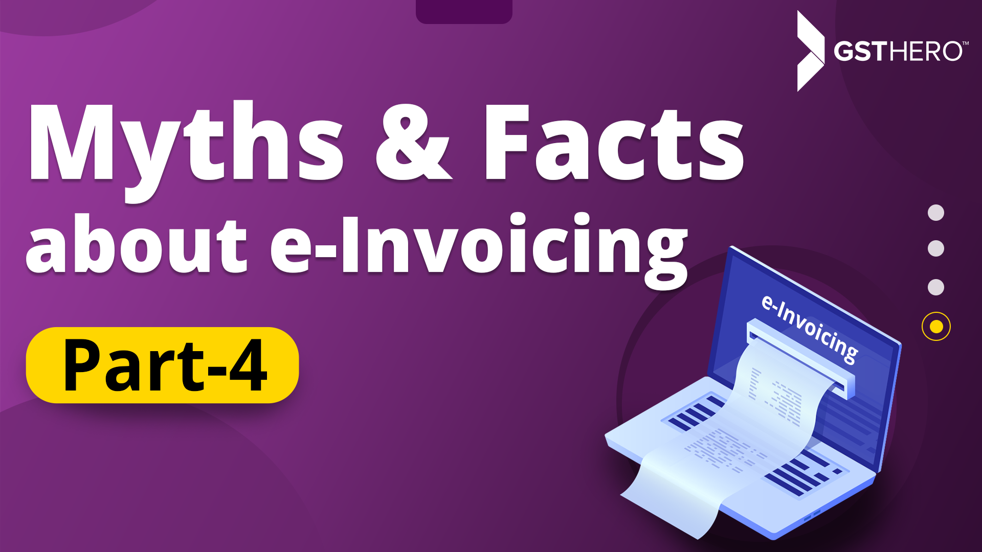 e invoicing under gst