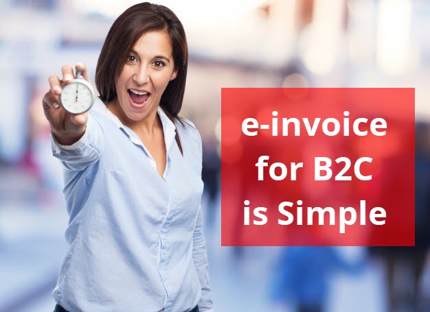 e-invoice for b2c
