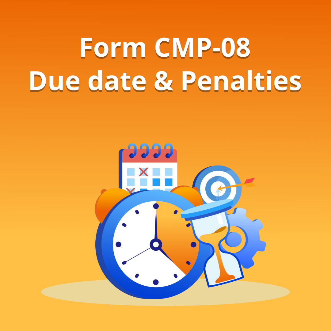 CMP-08 Form filing