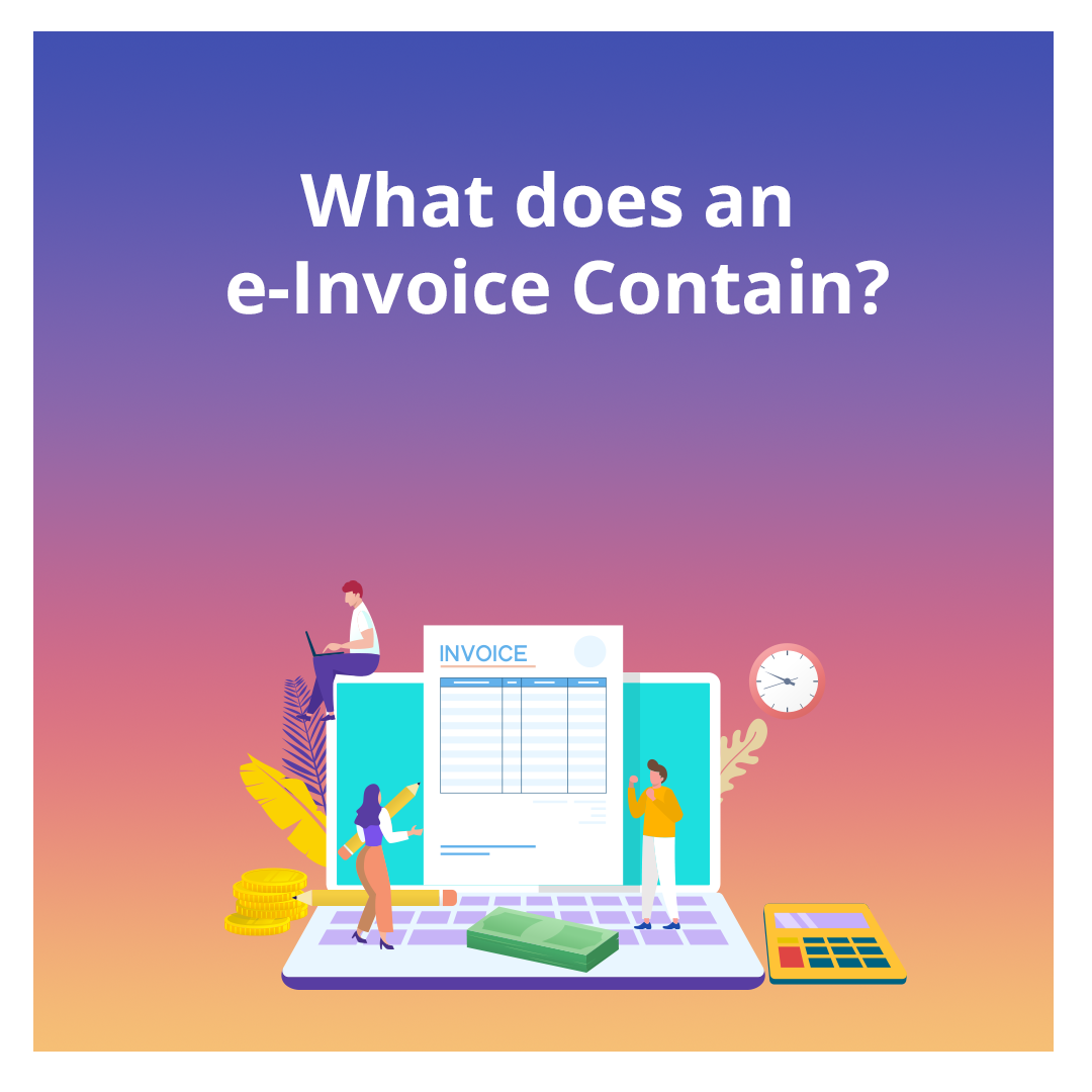 Contents of an e-Invoice