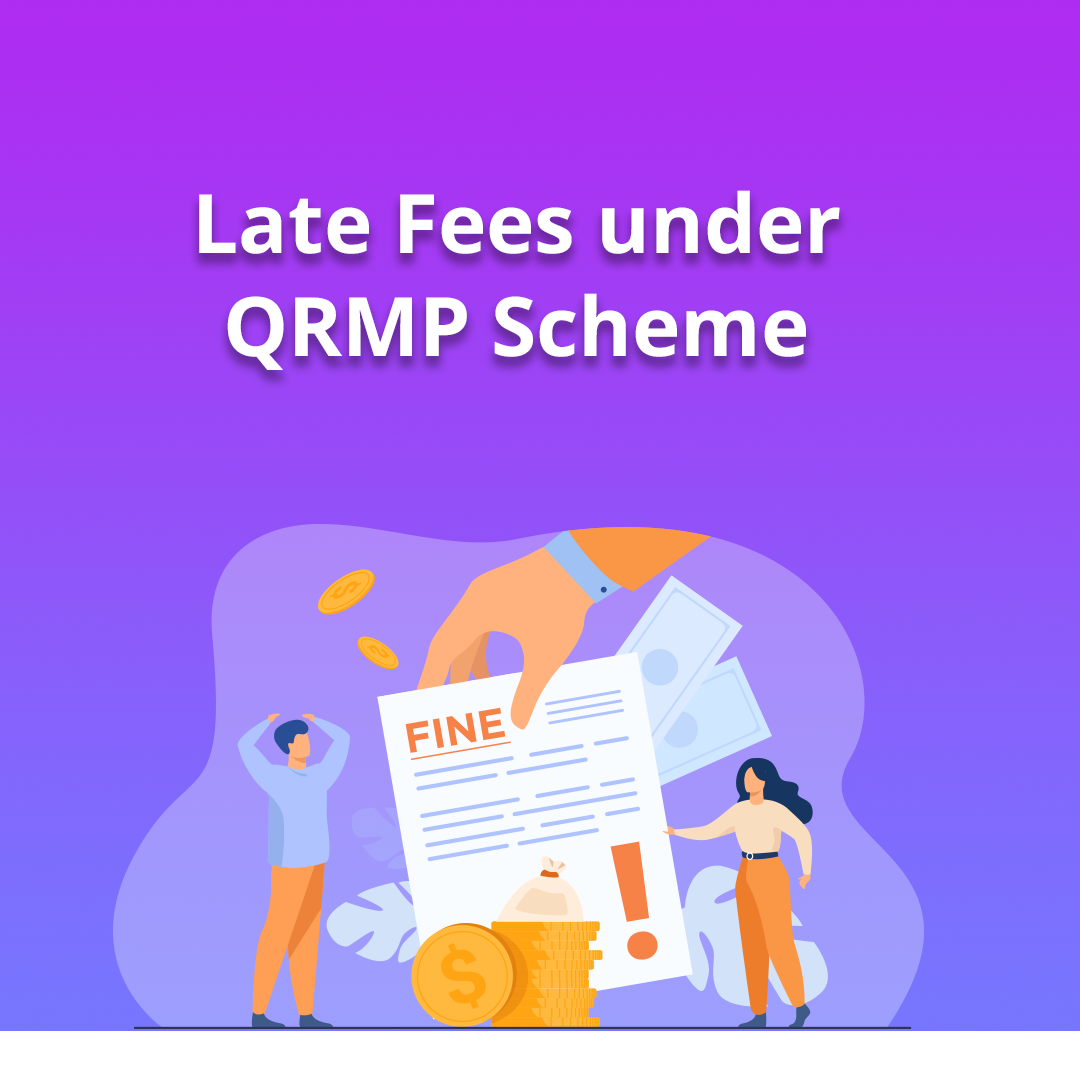 late fees under GST QRMP scheme