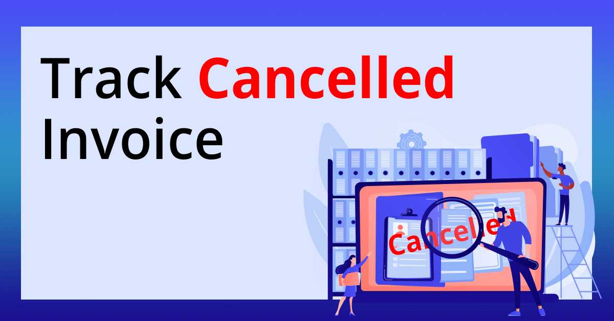 e invoice cancellation