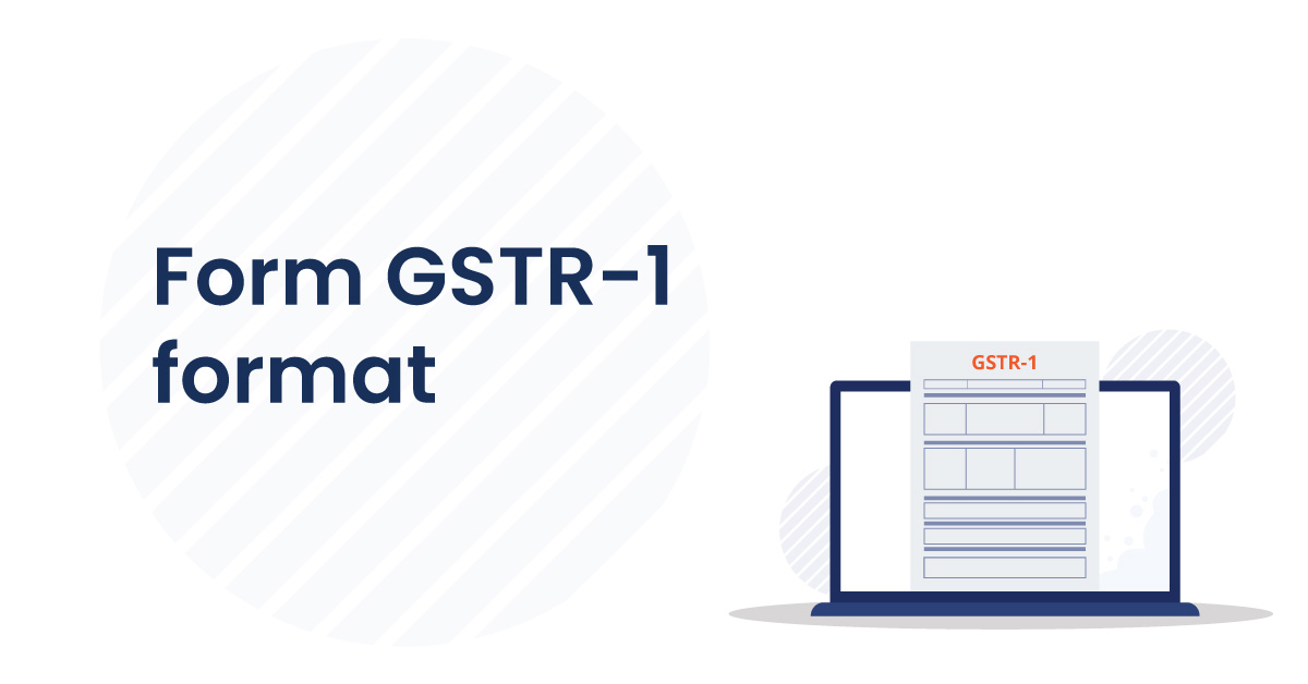GSTR 1 form format