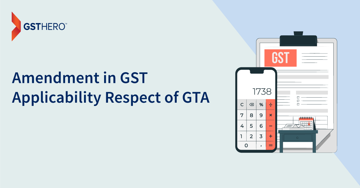 Goods Transport Agency under GST Applicability