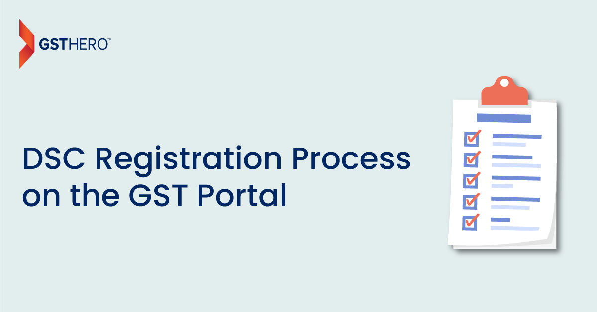 DSC registration process