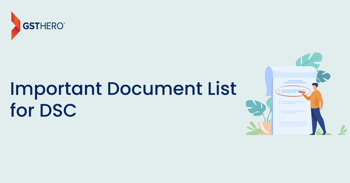Documents for DSC