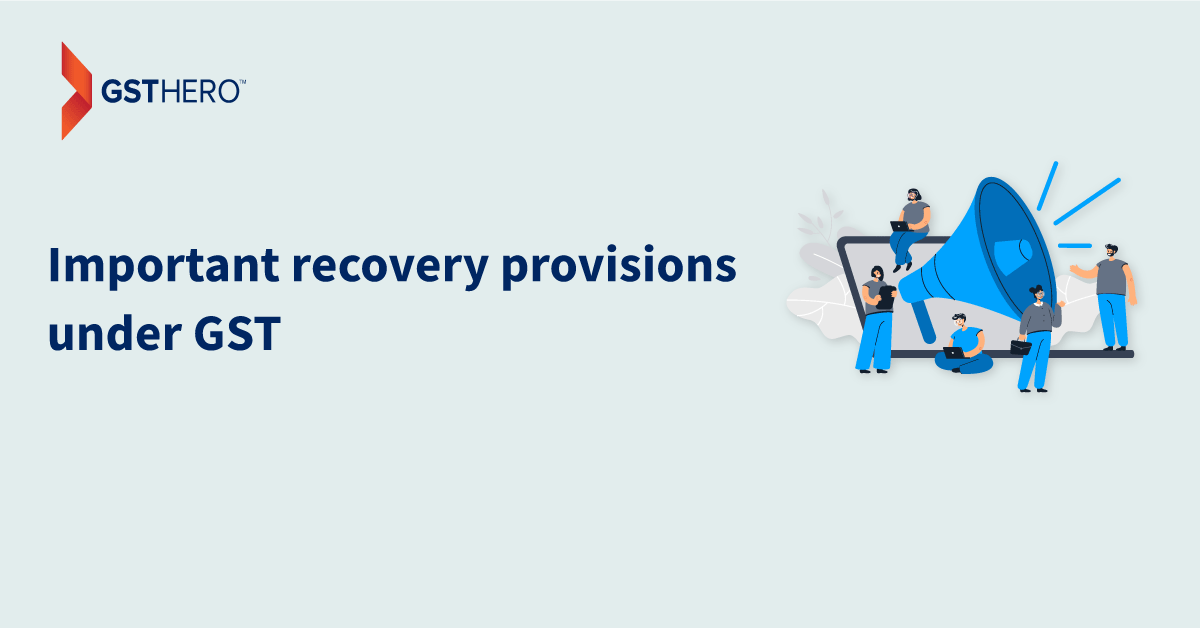 Recovery under GST provision