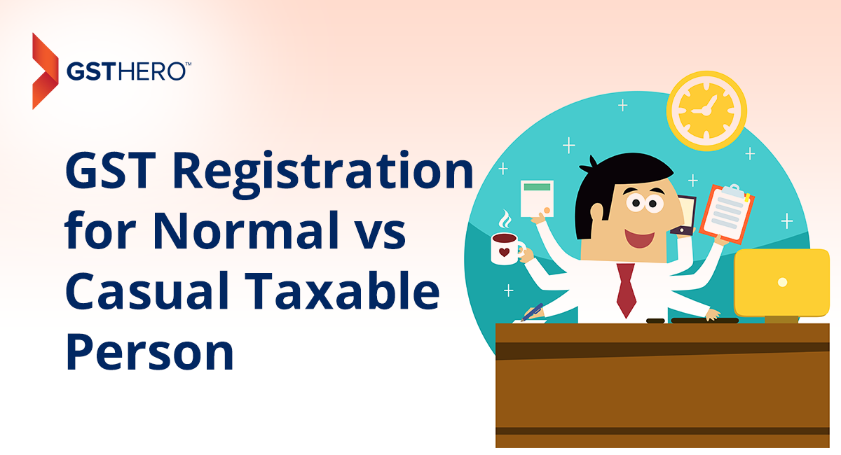 Casual taxable person registration
