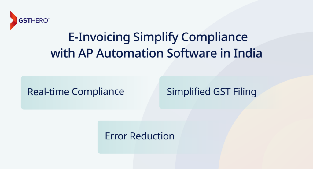 AP Automation Software in India with E-Invoicing